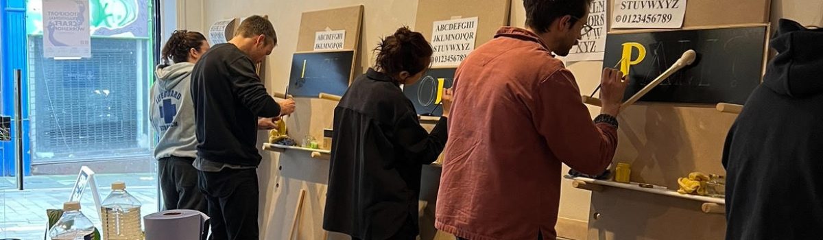 Introduction to Artisan Signwriting with Beccy Roberts