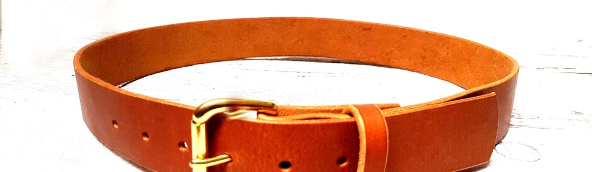 Leather Belt Making Workshop